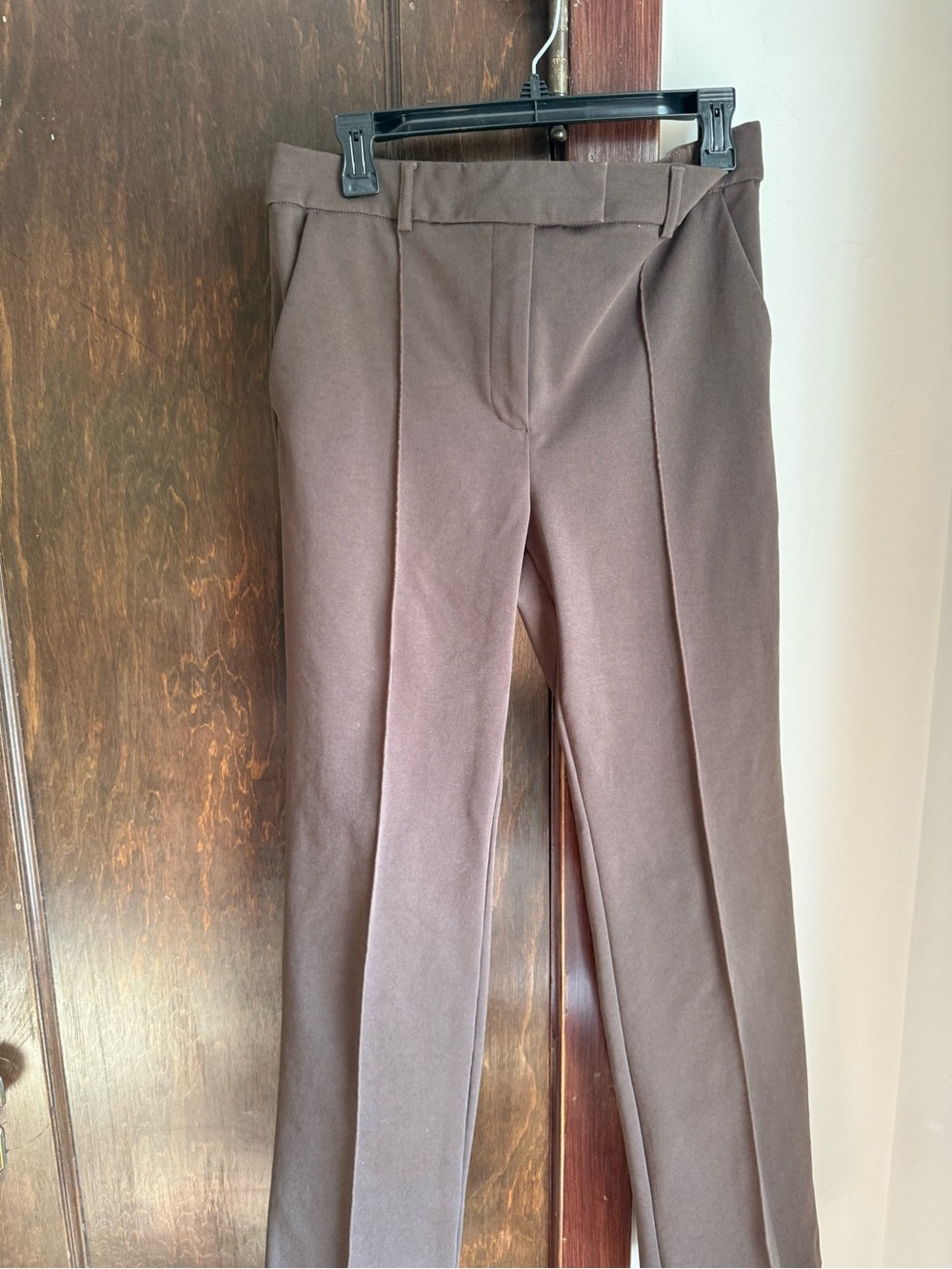 Express Classic Women's Brown Tailored Dress Pants